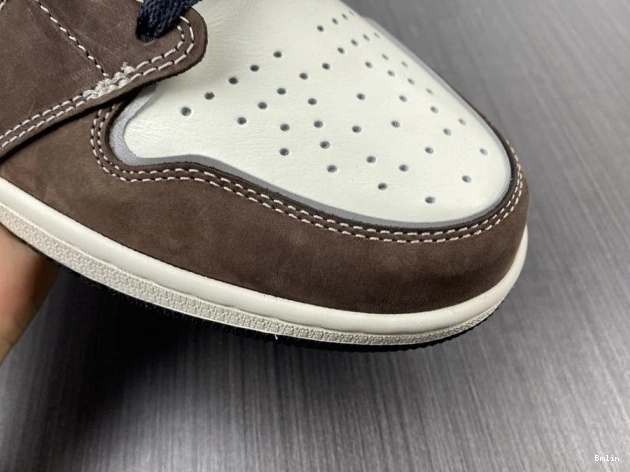 Bmlin Shoes Hand Jordan High Air OG 1 Crafted DH3097-001 0815